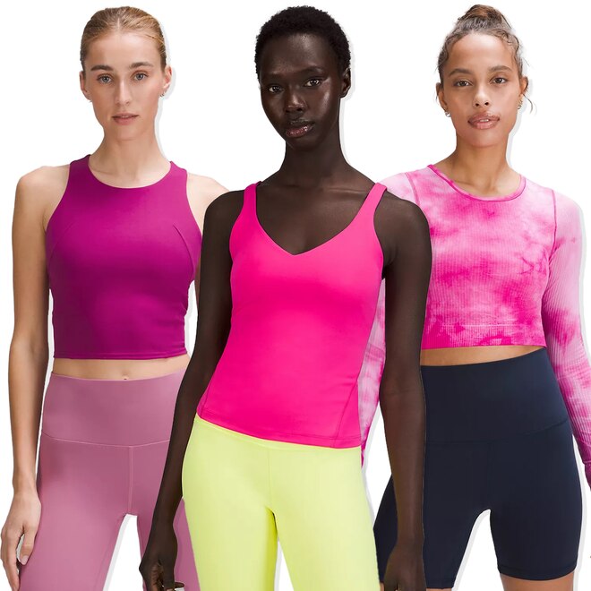 Get a  Lululemon Tank for ,  Shorts for , and More